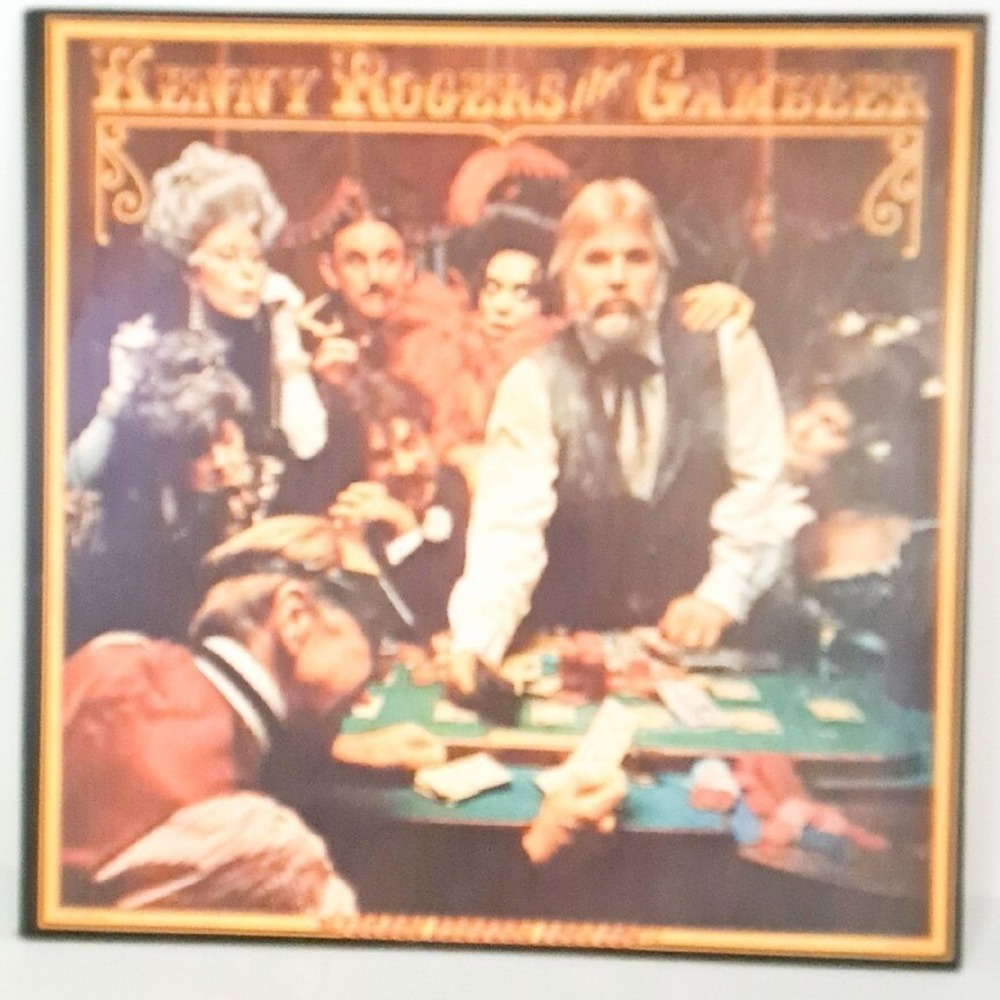 Kenny Rogers The Gambler Vinyl Record LP‎ Album Country Music 1978